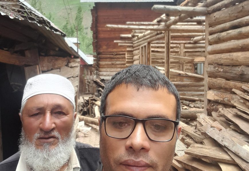 Wooden constructions  still standing tall in Tulail Gurez 